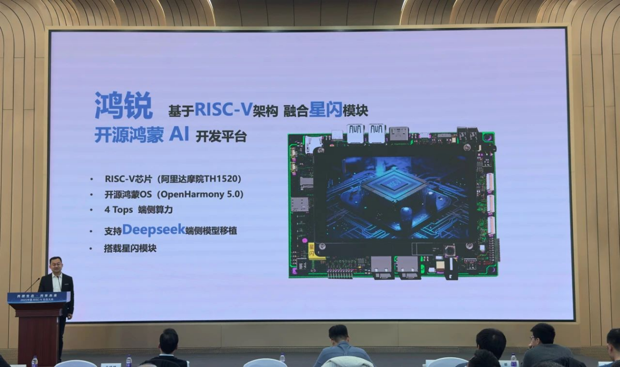 润开鸿重磅首发基于“RISC-V+OpenHarmony+星闪”的“鸿锐”AI开发平台-鸿蒙开发者社区